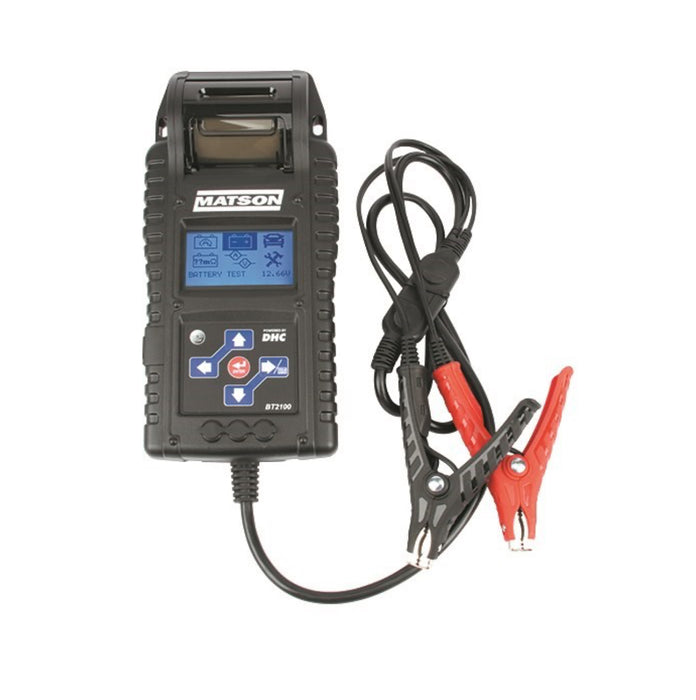 Matson BT2100 Digital Battery and System Tester with Printer and Bluetooth Functionality - Superstart Batteries