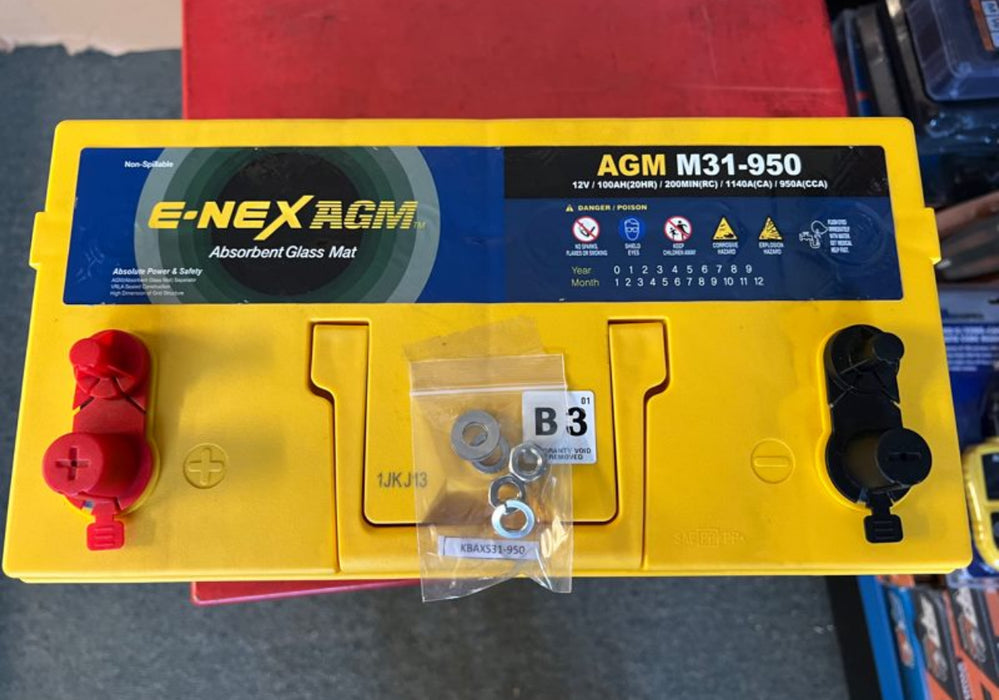 Koba 31-950 AGM Battery - 12V, 950CCA, Dual Purpose 100AH - Superstart Batteries