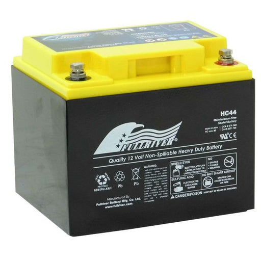 Fullriver 12V HC44 AGM Battery 560CCA - Odyssey PC1200 Replacement - Superstart Batteries