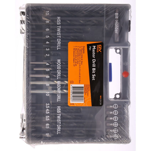 GV Tools Drill Bit Set 24 Piece - GV134 - Superstart Batteries