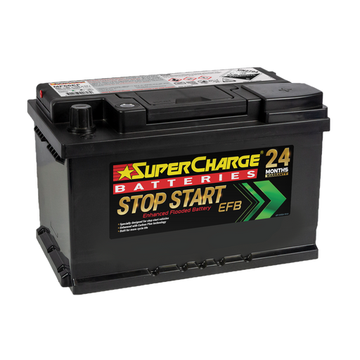 SUPERCHARGE MF66HEF START STOP EFB 720CCA 24 MONTH WARRANTY BATTERY - Superstart Batteries