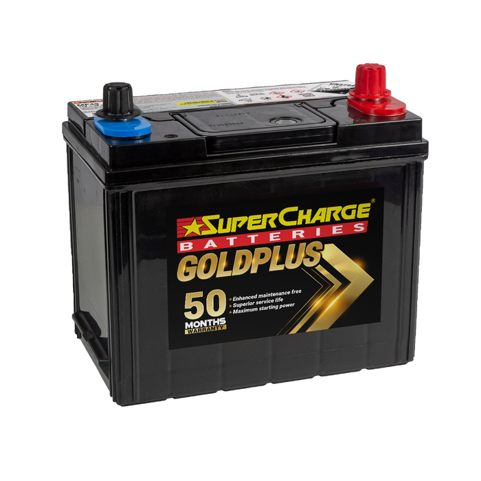 SUPERCHARGE GOLDPLUS MF43 410 CCA MX5 battery