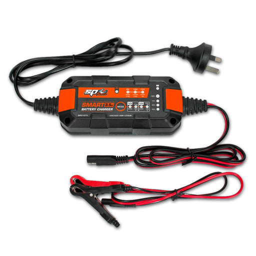 SP Tools SP61075 6 & 12V 3.5A 8 Stage Multi Volt Smart Battery Charger - Superstart Batteries