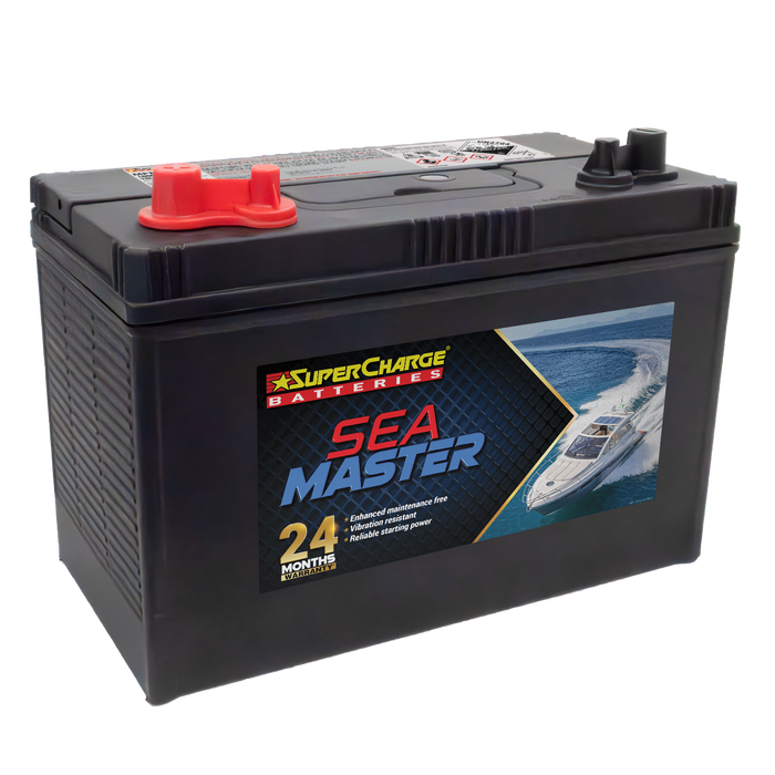 SUPERCHARGE SEAMASTER MFM87 Battery 1000 CCA, 1200 MCA 24-Month Warranty - Superstart Batteries