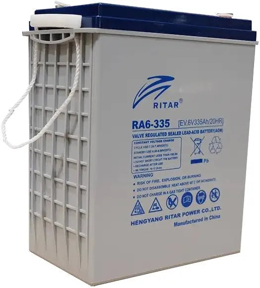 RITAR EV SERIES EV6-335(RA6-335EV) 6V AGM Deep Cycle DC335-6 - Superstart Batteries