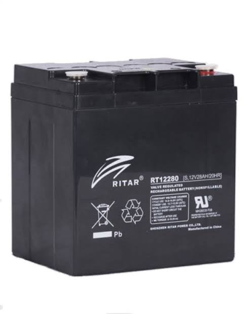 RITAR RT12280S 12V 28AH SLA Battery - Superstart Batteries