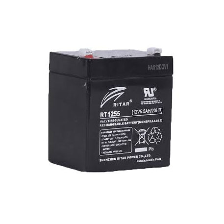 Ritar RT1255 12V 5.5AH SLA battery - Superstart Batteries