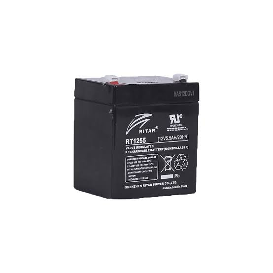 Ritar RT1255 12V 5.5AH SLA battery - Superstart Batteries
