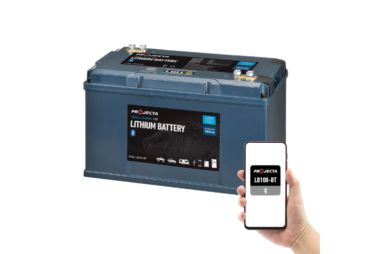 Projecta 12V 100AH Lithium battery bluetooth - LB100-BT