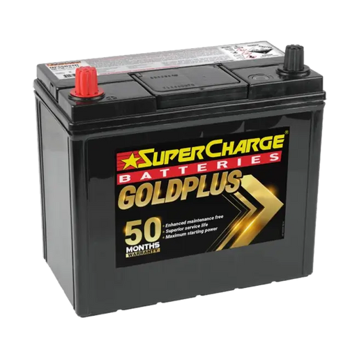 Supercharge 55B24R NS60R Battery, 12V 500 CCA, 50-Month Warranty - Superstart Batteries