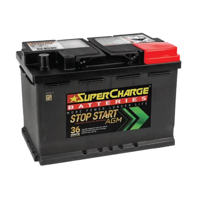 SuperCharge MF66HSS Start-Stop AGM Battery 12V 760 CCA LN3