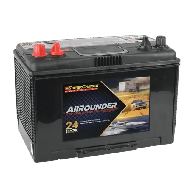 Supercharge All Rounder MRV70 (Starting & Deep Cycle battery)