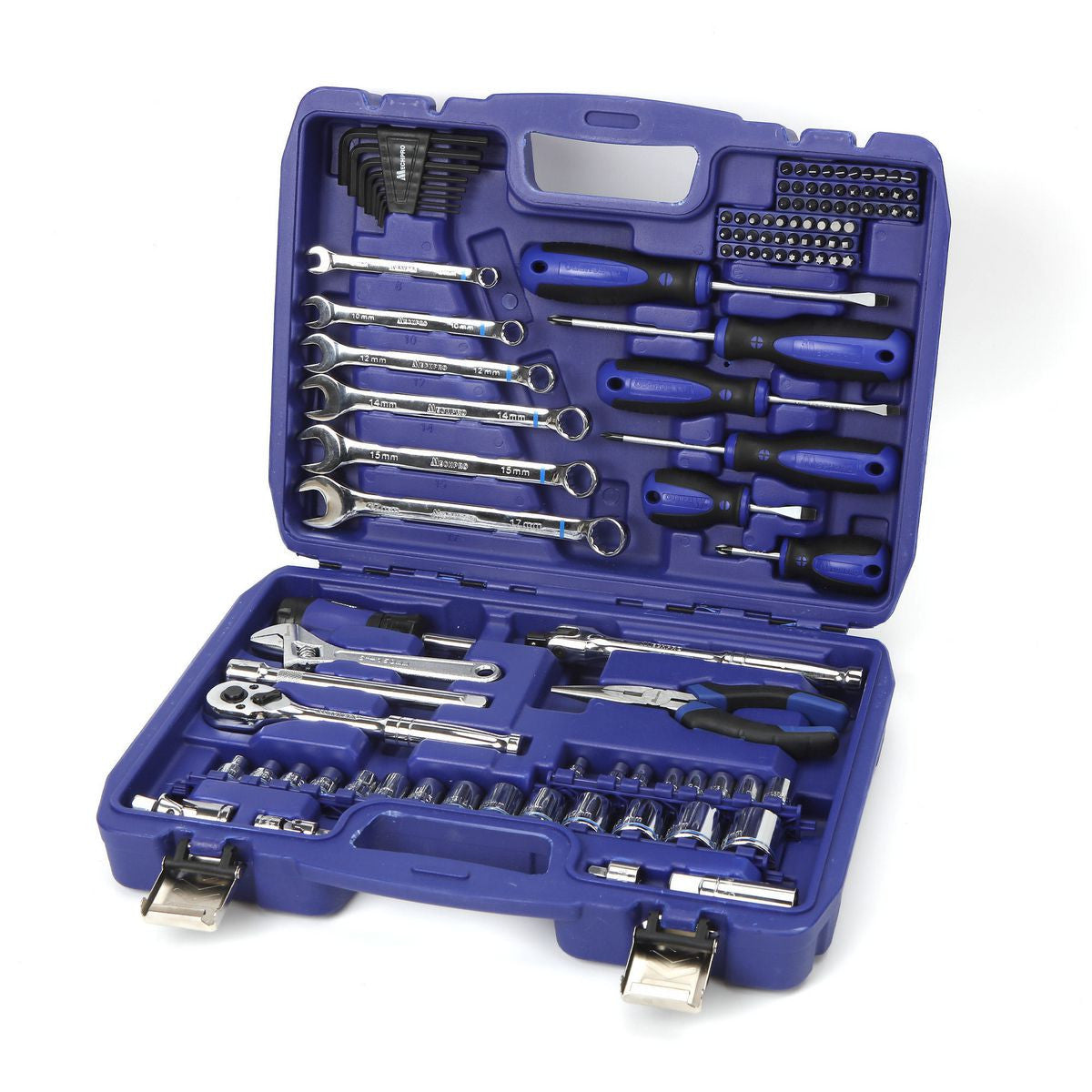 MechPro 112 Piece Automotive Tool Box Kit MP225KCRV NZ Superstart Batteries