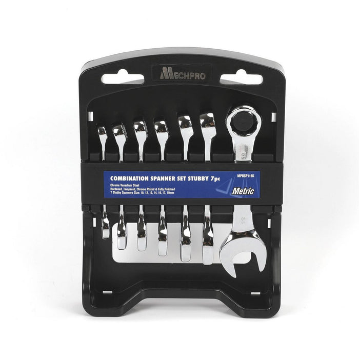 Mechpro Blue 7 Piece Combination Spanner Set – MPBSP116K - Superstart Batteries