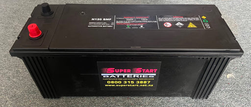 Heavy duty N120 N120MF Battery for Japanese Trucks 900CCA - Superstart Batteries