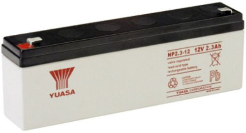 Yuasa NP2.3-12FR NP Stationary Power 12V 2.3Ah AGM Deep-Cycle Battery Sealed - Superstart Batteries