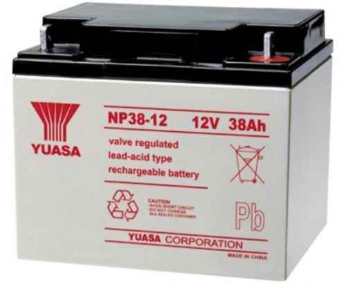 Yuasa NP38-12BFR NP Stationary Power 12V 38Ah AGM Deep-Cycle Battery Sealed - Superstart Batteries