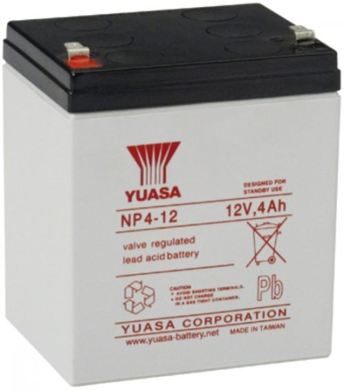 NP4-12FR Yuasa NP Stationary Power 12v 4ah AGM Deep-Cycle Batteries Sealed
