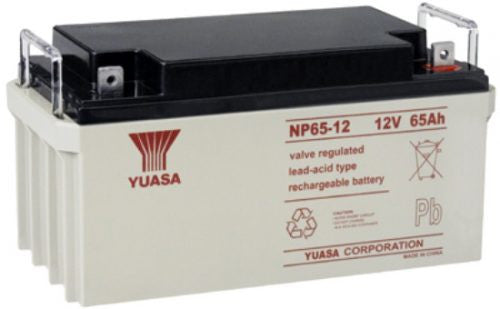 NP65-12BFR Yuasa NP Stationary Power 12v 65ah AGM Deep-Cycle Batteries Sealed