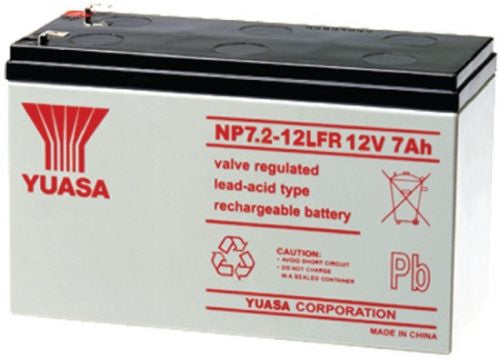 Yuasa NP7.2-12LFR NP Stationary Power 12V 7Ah AGM Deep-Cycle Battery Sealed - Superstart Batteries