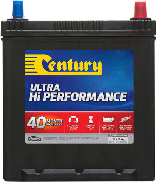 Century Hi Performance NS40ZLBX MF Car Battery - 360 CCA, 40 Months Warranty - Superstart Batteries