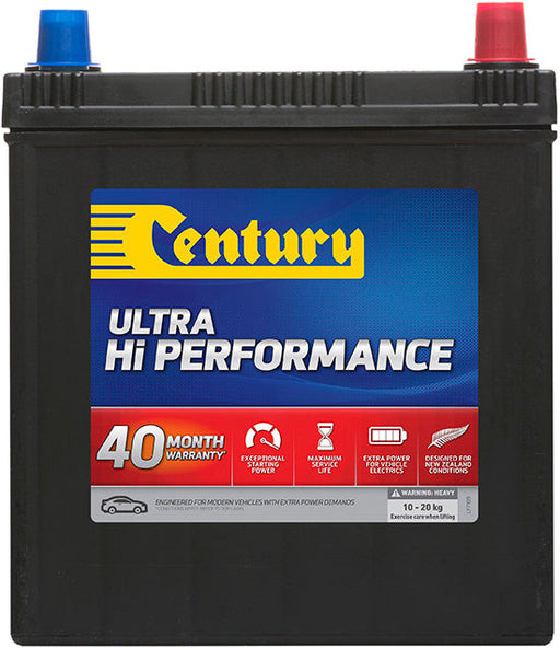 Century NS40ZLSX MF High Performance Car Battery - 360 CCA, 40 Months Warranty - Superstart Batteries