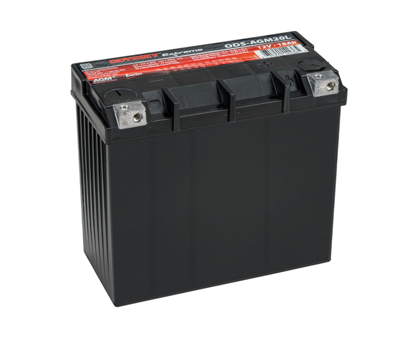 Odyssey ODS-AGM20L Extreme AGM Motorcycle Battery - 275CCA 18Ah - Superstart Batteries