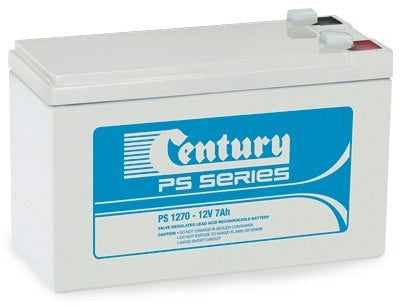 PS1270L Century PS Stationary Power 12v 7ah AGM Deep-Cycle Batteries Sealed