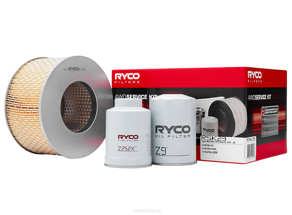 RYCO 4WD SERVICE KIT TOYOTA HILUX RYCO RSK23