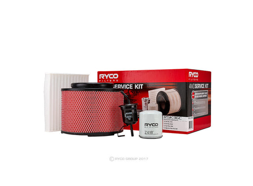 Ryco RSK36C Filter Service Kit for Toyota Hilux TGN16R 2TRFE - Superstart Batteries