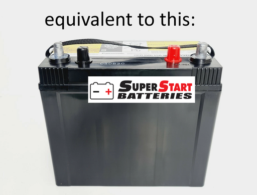 5510 S46B24L Lexus IS300H Hybrid Aux AGM Battery 45AH 28800-AZC35 28800-36082 - Superstart Batteries