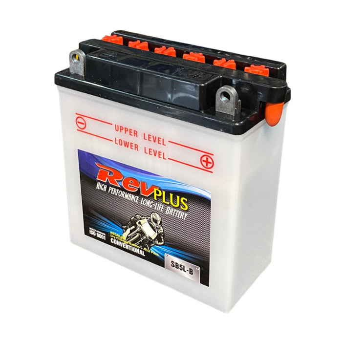 Revplus AGM Motorbike and Quad Battery 12V 5Ah 65CCA (SB5L-B) - Superstart Batteries