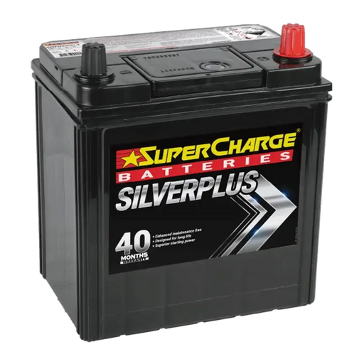 Supercharge NS40ZL Battery - 350 CCA, 40-Month Warranty (Suits Small Japanese Cars) - Superstart Batteries