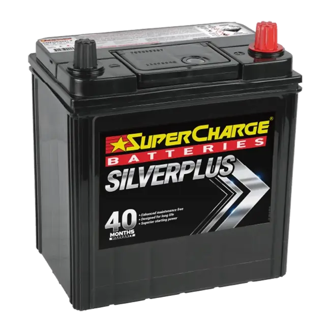 Supercharge battery NS40ZL 350 CCA (suits small Japanese Cars) 40 MONTHS WARRATY NS40L
