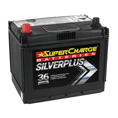 SUPERCHARGE NS70 BATTERY 620 CCA COMMERCIAL 36 MONTHS WARRANTY (RIGHT HAND)