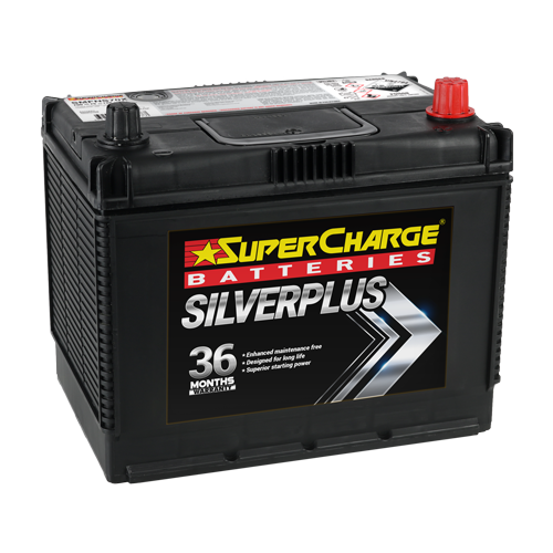 SUPERCHARGE NS70L BATTERY COMMERCIAL 620 CCA 36 MONTHS WARRANTY