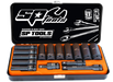 SP Tools SP20320 Imp.socket Set 1/2 Drive 15 Piece Long Series – Metric  Superstart Batteries.
