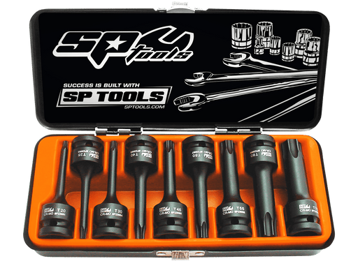 SP Tools SP20380 SP Tools Socket set Impact 1/2 Dr Torx 9 Pc  Superstart Batteries.
