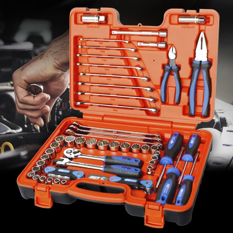 SP51204 Socket Set – 3/8in Drive 65 Piece Met/Af In X-case — Superstart ...
