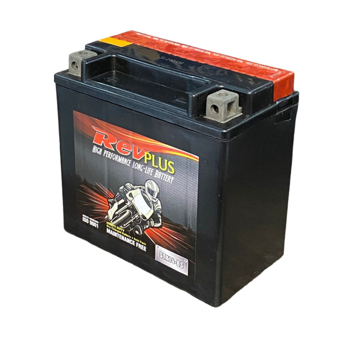 Revplus AGM Motorbike and Quad Battery 12V 12Ah 180CCA (STX14-BS) - Superstart Batteries