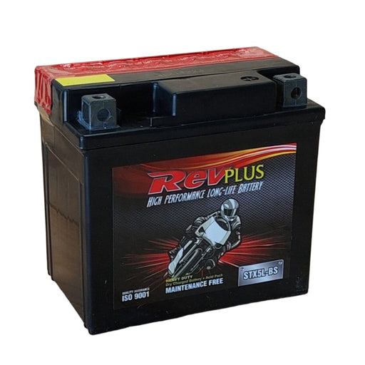 Revplus AGM Motorbike & Quad Battery 12V 4Ah 70CCA (STX5L-BS) - Superstart Batteries