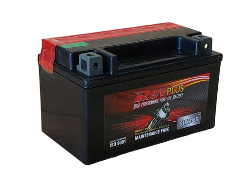 Revplus AGM Motorcycle Battery 12V 6Ah 90CCA (STX7A-BS) - Superstart Batteries