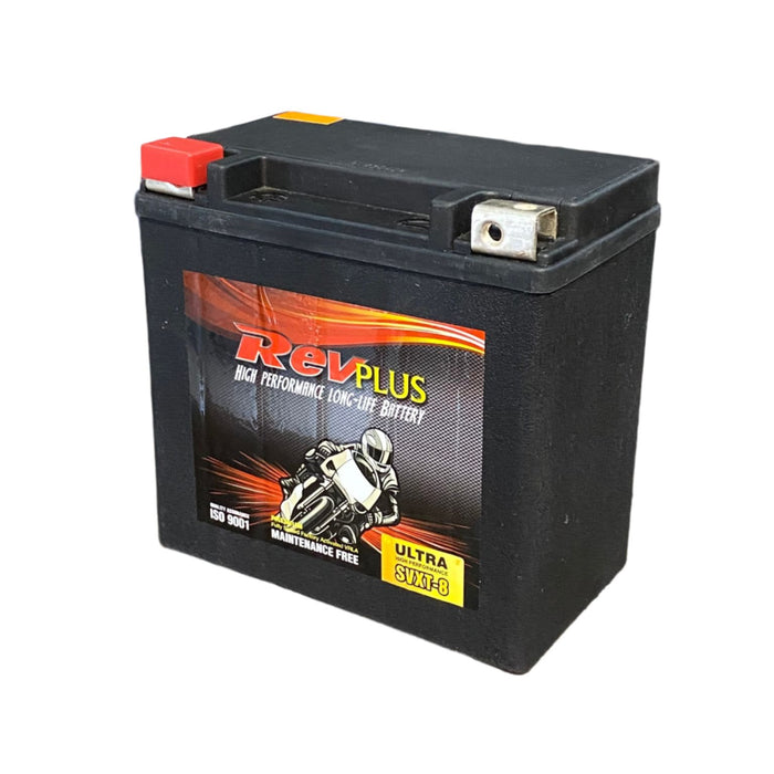 Revplus AGM Motorbike Battery for Harley Davidson 12V 12Ah 200CCA (SVXT-8) - Superstart Batteries