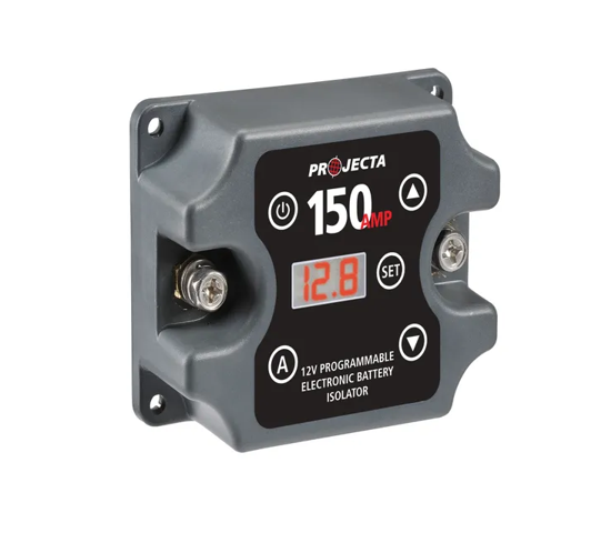 Projecta Programmable Electronic Battery Isolator 150A 12/24V - VSR150 - Superstart Batteries