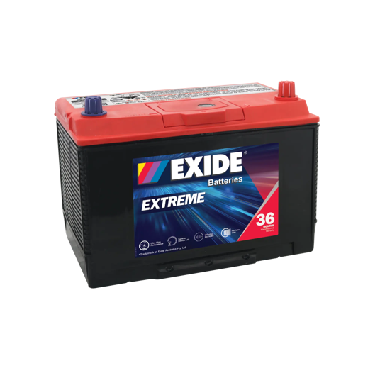 Exide XN70ZZLMF Extreme Battery 12V 830CCA - N70ZZL, 36 Months Warranty - Superstart Batteries