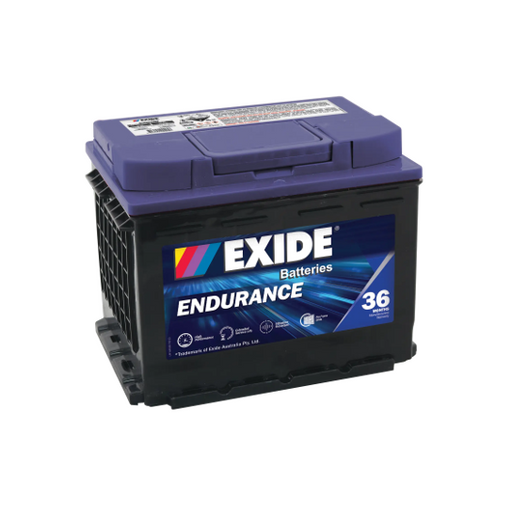 Exide DIN55HMF Endurance Car Battery - 12V 600CCA - Superstart Batteries