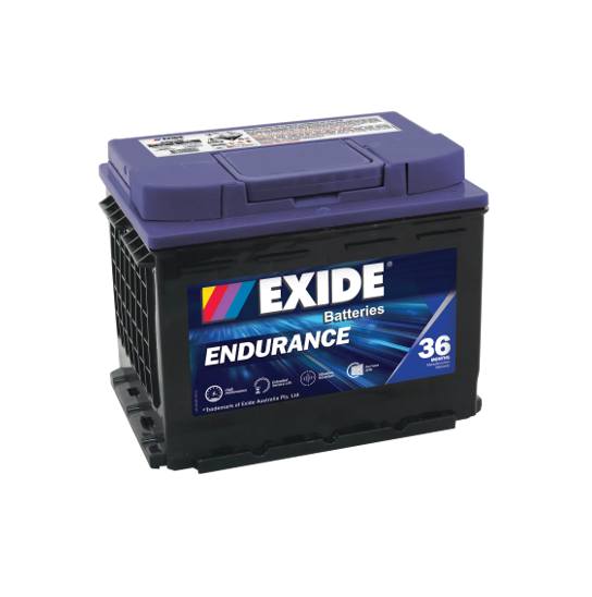 Exide DIN55HMF Endurance Car Battery - 12V 600CCA - Superstart Batteries