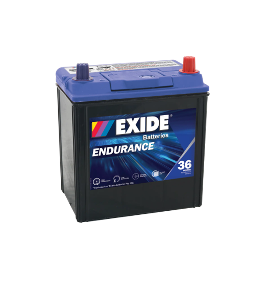 Exide 40CPMF Endurance Car Battery - 12V 360CCA (NS40ZL) - Superstart Batteries