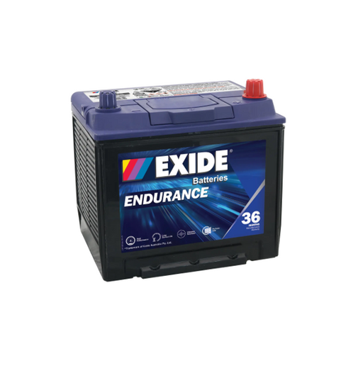 Exide 55D23CMF Endurance Car Battery - 12V 600CCA (55D23L) - Superstart Batteries