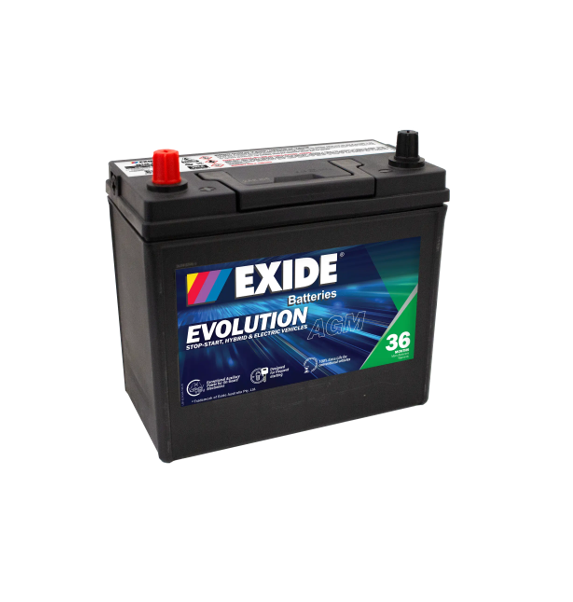 Exide XB24R-AGM Hybrid Auxiliary Battery  - 12V 370CCA - Superstart Batteries